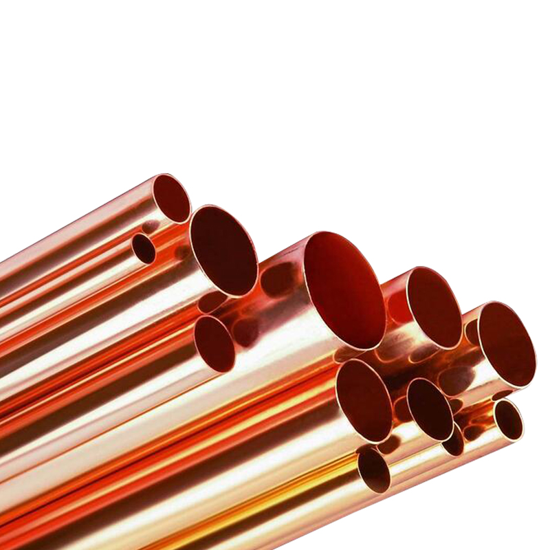Pure Copper Pipe 99.99% Copper Pipe C1100 1mm Copper Decorative Pipes 