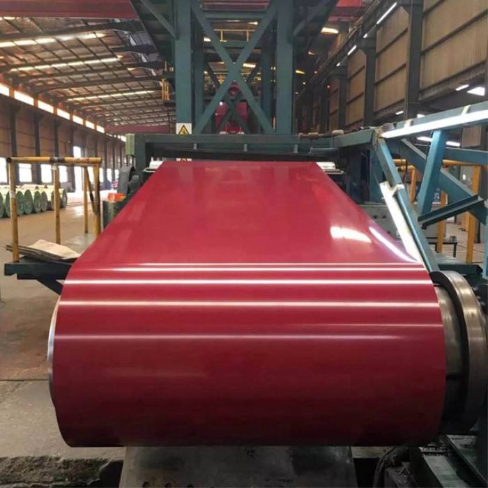 High Quality Prepainted Color Coated Steel G550 Grade PPGI Steel Coil For Container Plate Made In China 