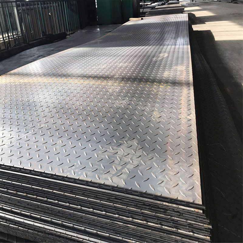 Stamped Checkered Stainless Steel Sheet 