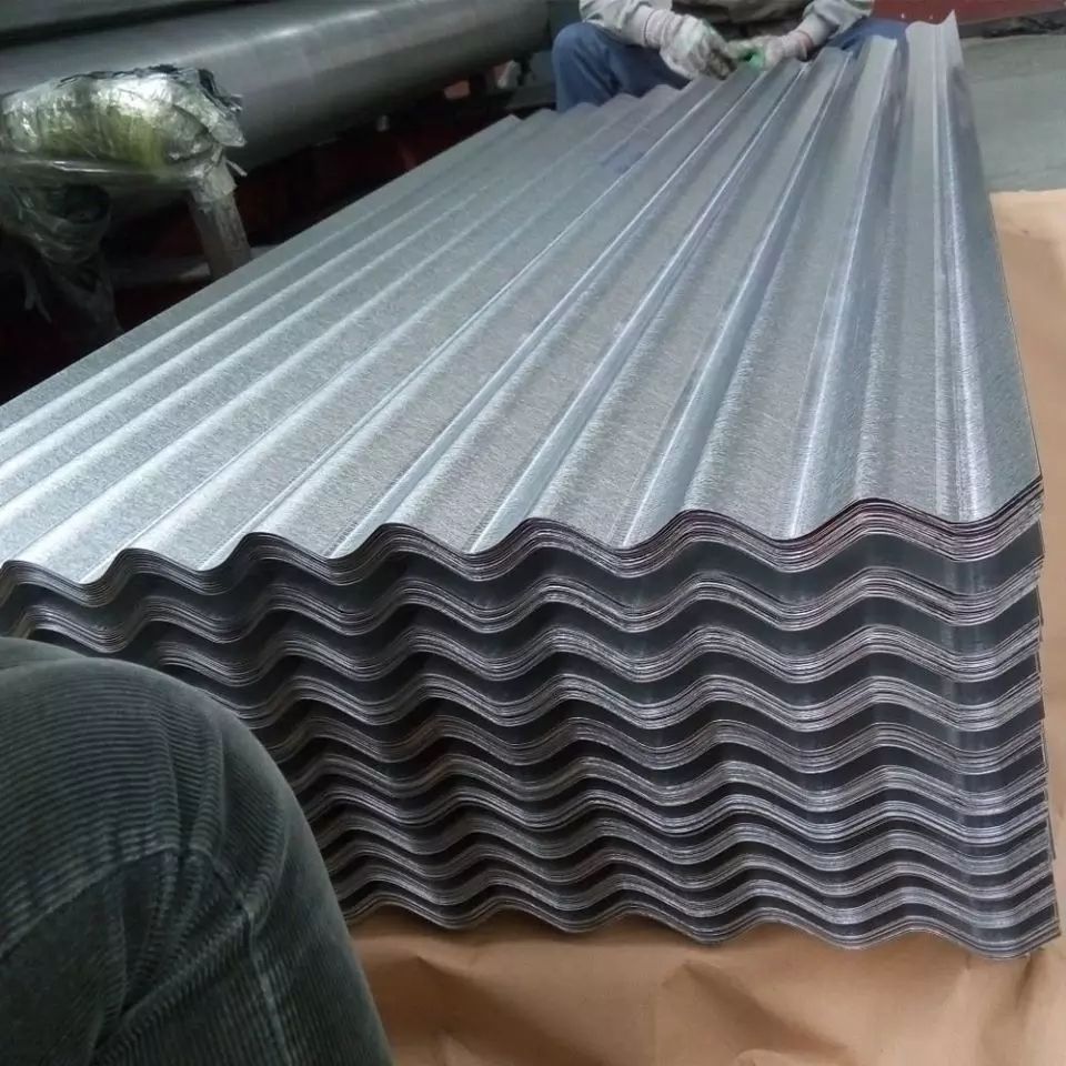 Dx52D SGCC 750mm~1050mm Galvalume Roofing Sheet Coated Color Painted PPGI Building Material Price Galvanized Steel Roofing Sheet 