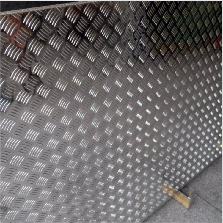 Stamped Checkered Stainless Steel Sheet 