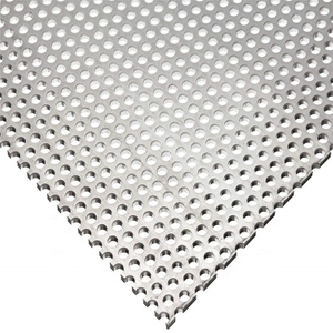 Hot Sale 2mm Stainless Steel Perforated Metal Screen Sheet Round Perforated Metal Sheet