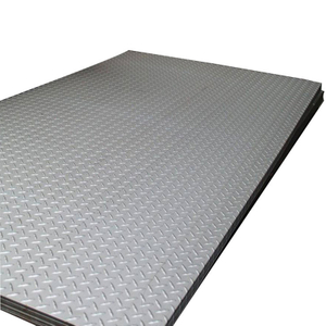 Stamped Checkered Embossed Plate Stainless Steel Sheet For Construction Site And Factory Grade 316n 316ti 317 317l 321 321h 347 347l 410 409l 410s Etc.