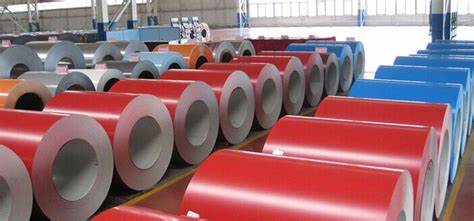 Color Coated Rolls Prepainted Zinc Coated Steel Coil PPGI Coil Steel Sheet For Houses 